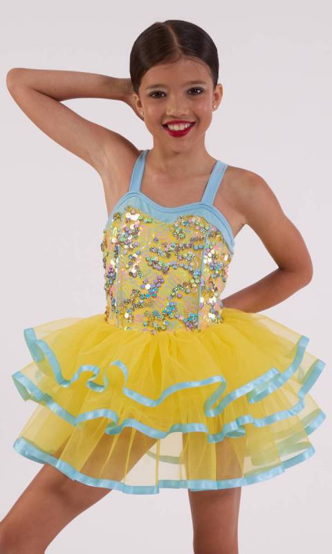 MELLOW YELLOW + Hair accessory Dance Costume