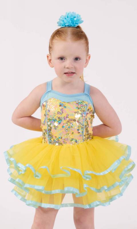 MELLOW YELLOW + Hair accessory Dance Costume