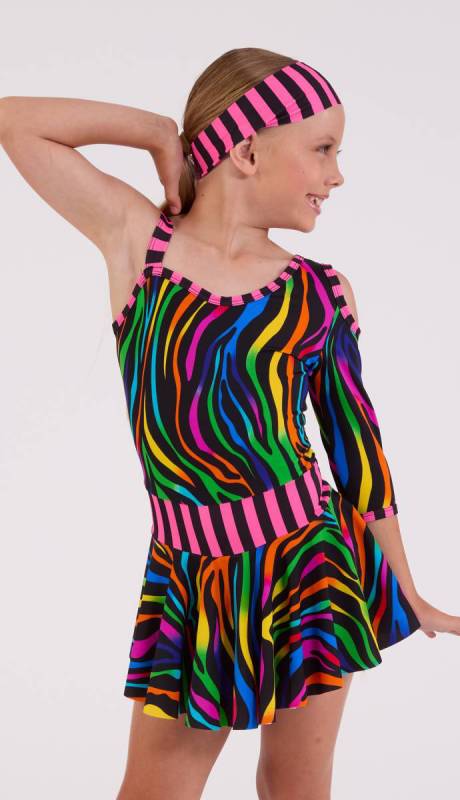 Multi Zebra + Pink/Black stripe