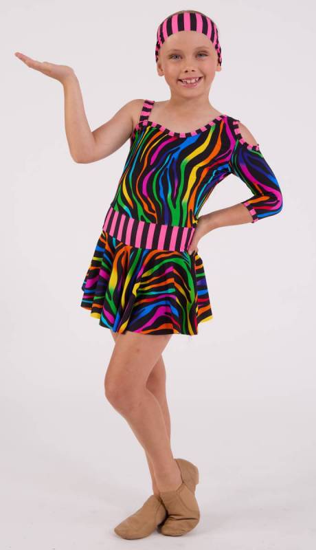 Multi Zebra + Pink/Black stripe