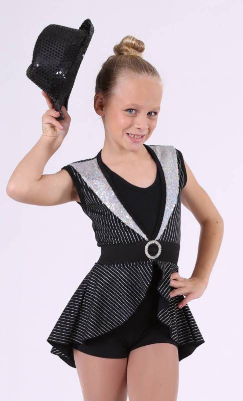 DESTINY JACKET -  BELUGIA STRIPE Dance Costume