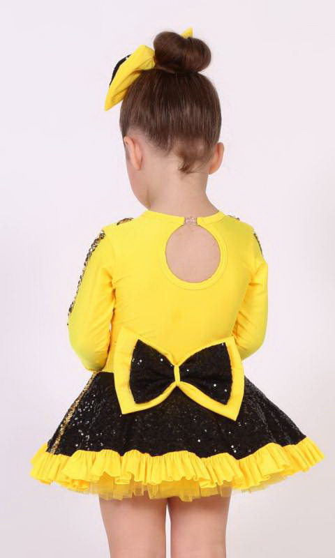 WIGGLY PARTY  - Yellow and Black 
