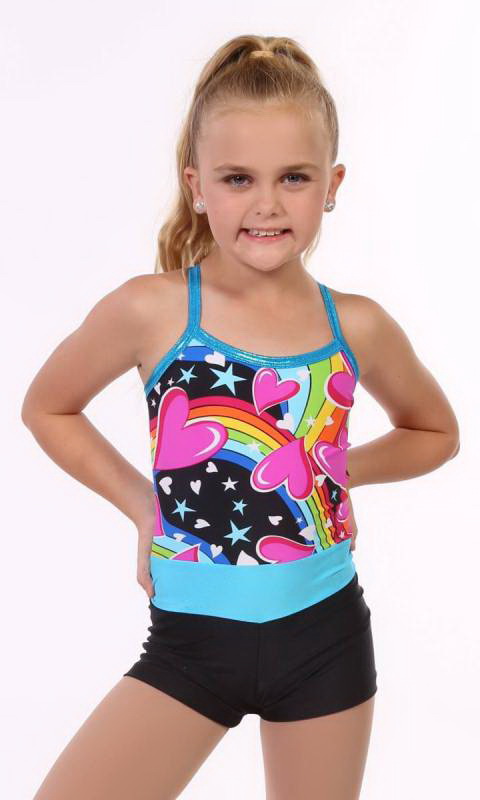 Heartspin Shortard  Dance Costume