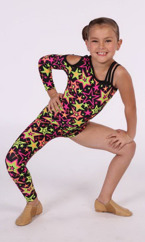 FREAK PARTY - unitard - Big Star Print