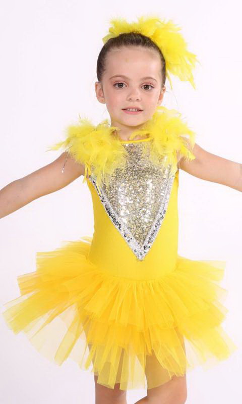 LITTLE BIRD + Feather hair accessory Dance Costume