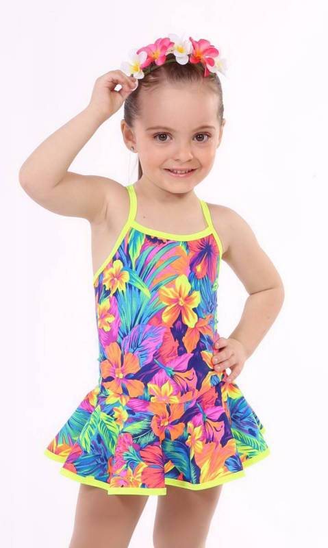 SKATER DRESS - spandex prints Dance Costume