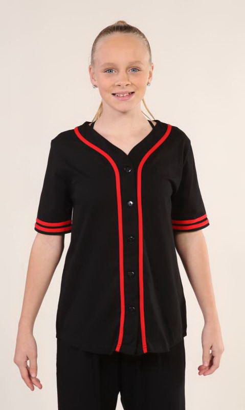 BASEBALL TOP  - Black + RED 1949 15 xiang