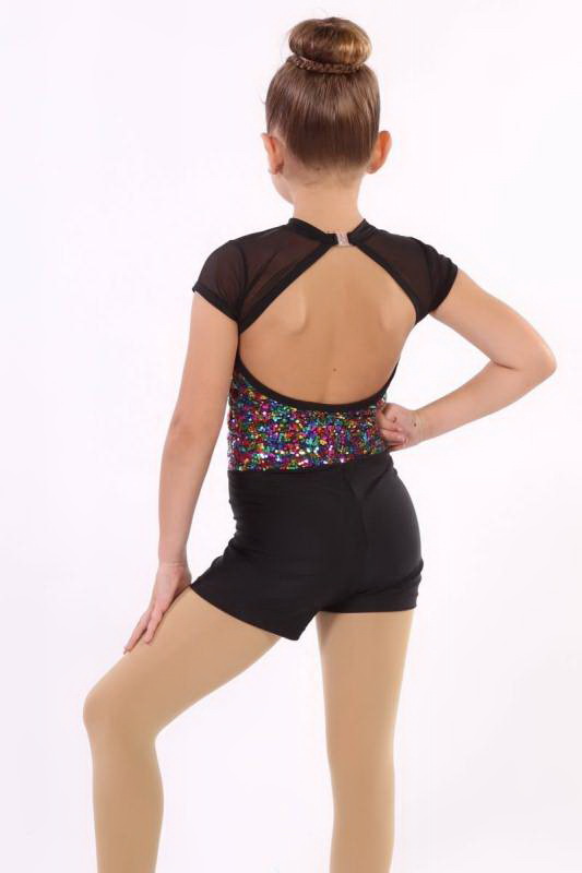 SHINE SHORTARD  - Black and Multi