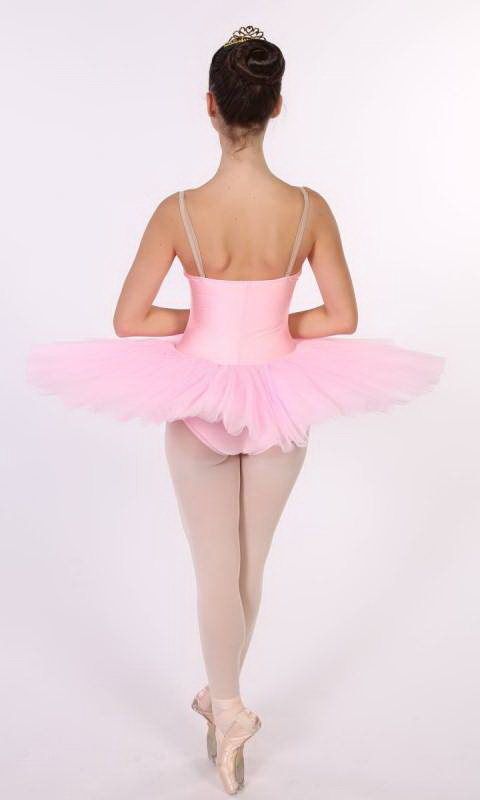 PANCAKE TUTU -  UNDECORATED  - Pastel Pink