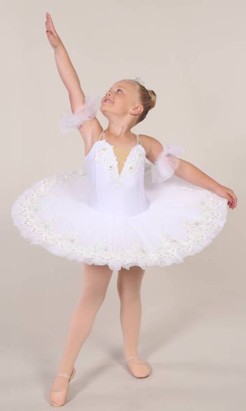 ANNA - PANCAKE tutu  - White 