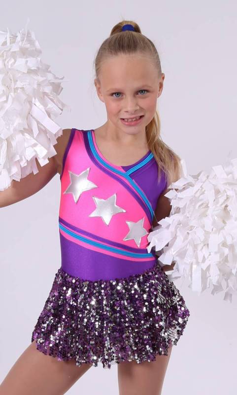 CHEER STAR  - Purple and Pink