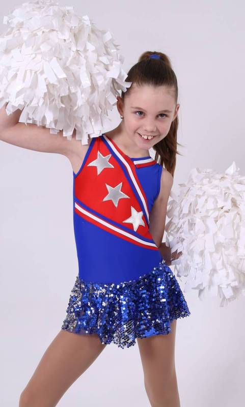 CHEER STAR  - Blue and Red