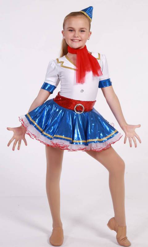 White Royal and Red with hat 