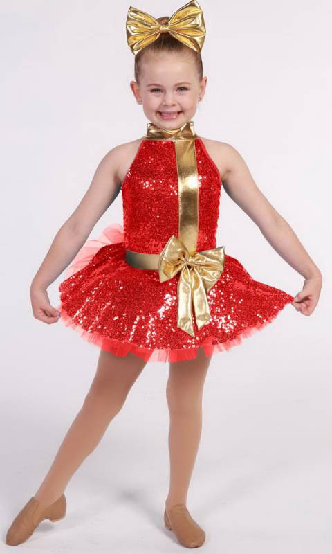 GIFT WRAP + hair accessory  Dance Costume