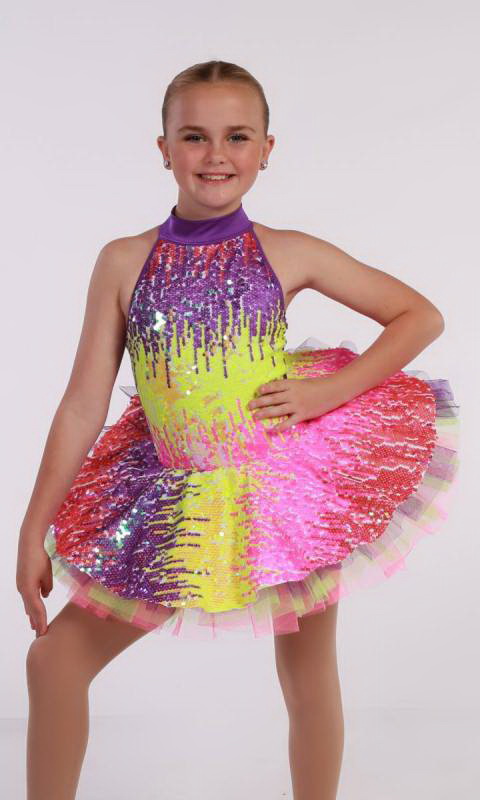 PURPLE - Yellow Pink Orange 646