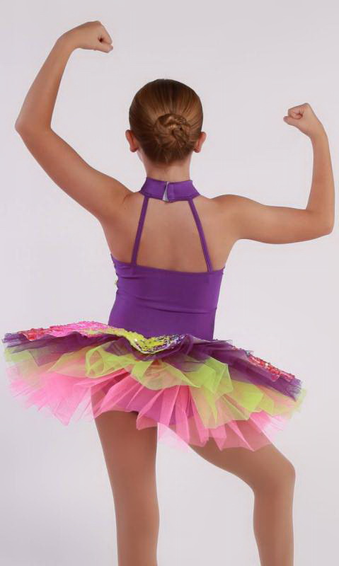 PURPLE - Yellow Pink Orange 646