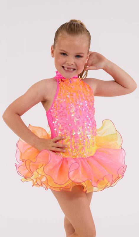 TWIRLY POP - Orange Pink and Yellow