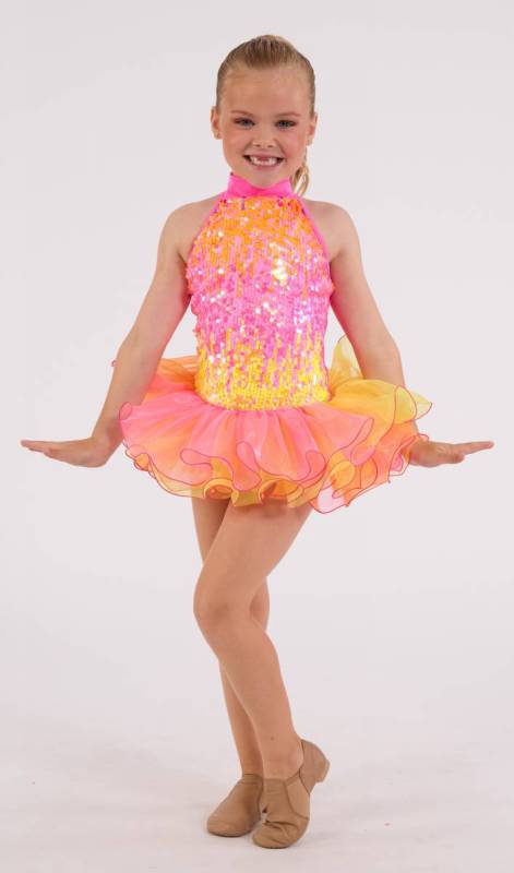 Orange Pink and Yellow 876