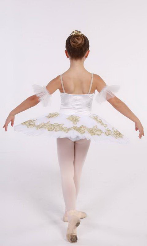 AURIELLA - PANCAKE TUTU  - White