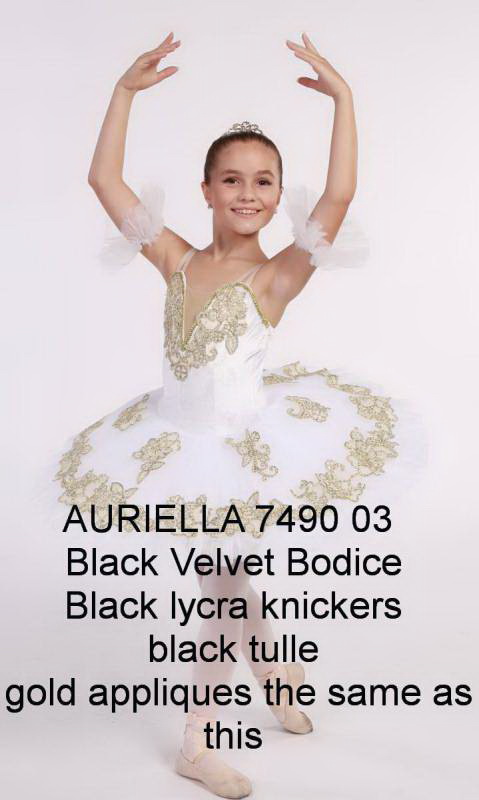 AURIELLA - PANCAKE TUTU  - Black