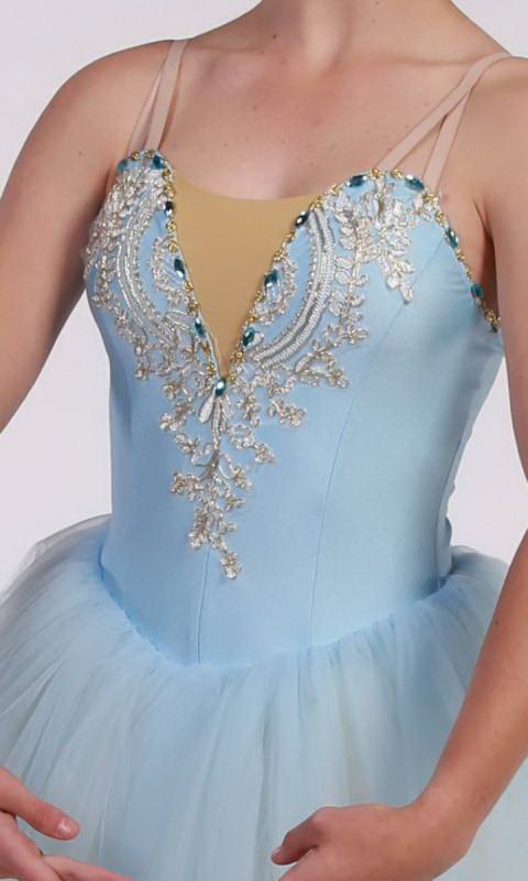 MEGHAN - romantic tutu - Soft Blue