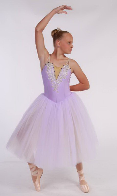 Meegan - romantic tutu  - Soft Lilac