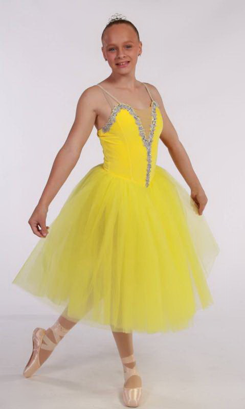 GABRIELLE  - Romantic tutu - Yellow