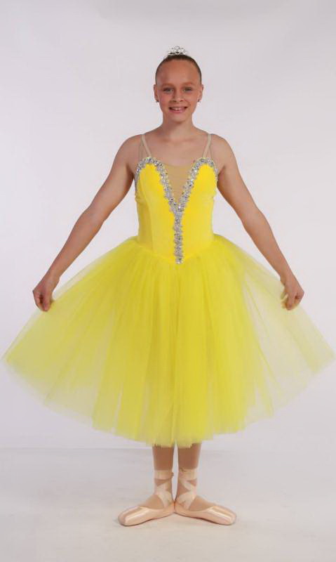 GABRIELLE  - Romantic tutu - Yellow