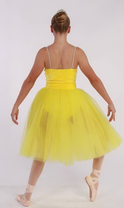 GABRIELLE  - Romantic tutu - Yellow