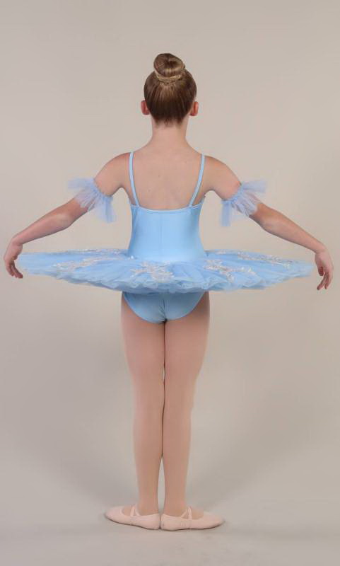 JADA - Pancake Tutu  - Blue and White 