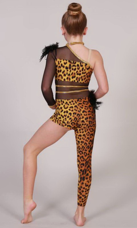 WILD KINGDOM - Tribal - Leopard print,  Black and gold 