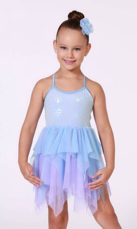 Rainbow lyrical dance costumes sales