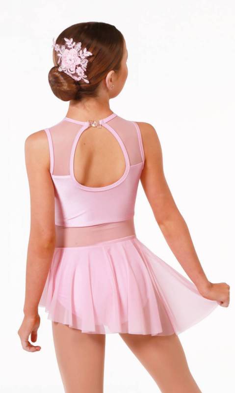 PINK with Pink Applique -197