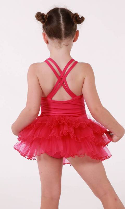 NEW REMI TUTU - FUSCHIA and fuschia soft tulle