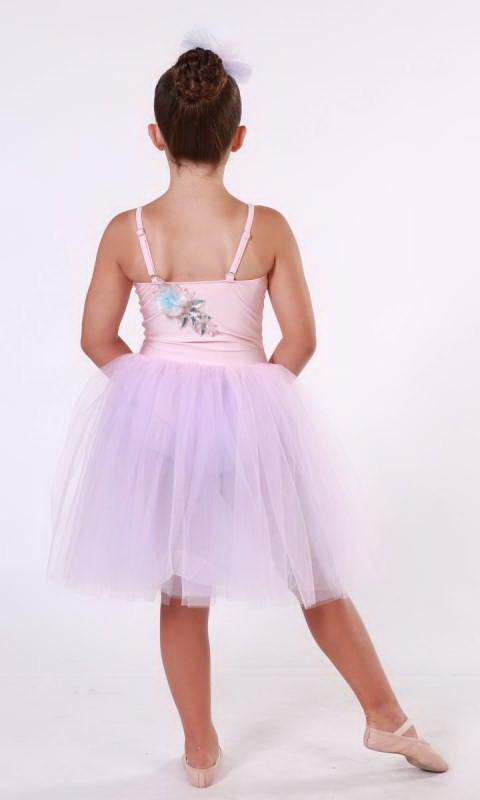 Garden Party Romantic tutu  - Pink,  lilac and blue 