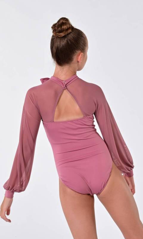 OLIVIA - Leotard  - Dusty Rose