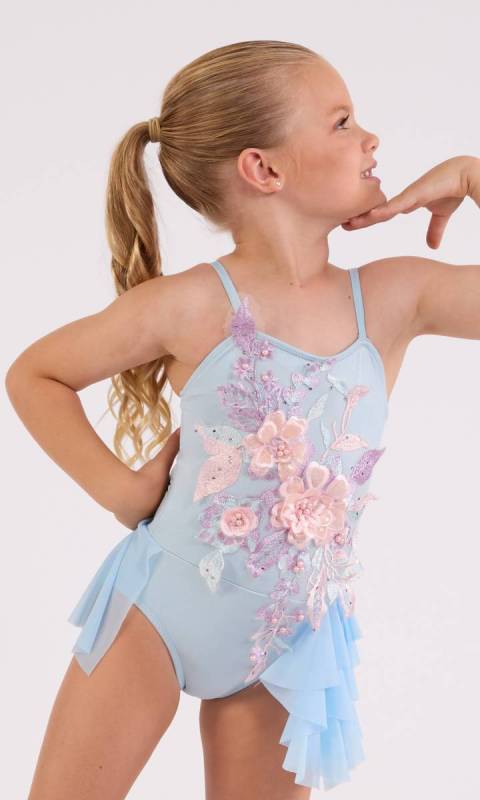 BALLET BLUE + APPLIQUE