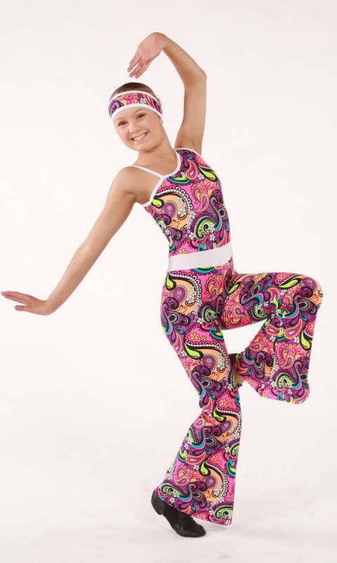 TURN THE BEAT + headband Dance Costume