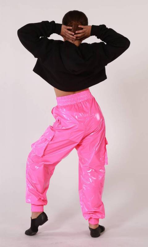 ONYX PANTS - Neon Pink - Slightly Darker