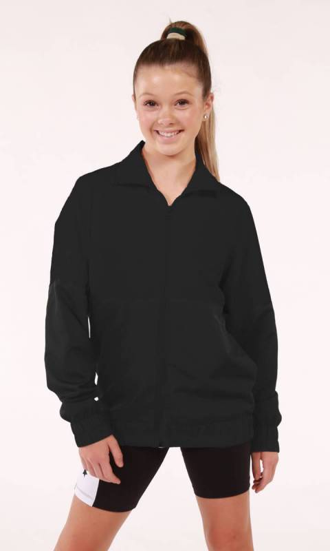 YING YANG JACKET - Lightweight windcheater - Black and Black