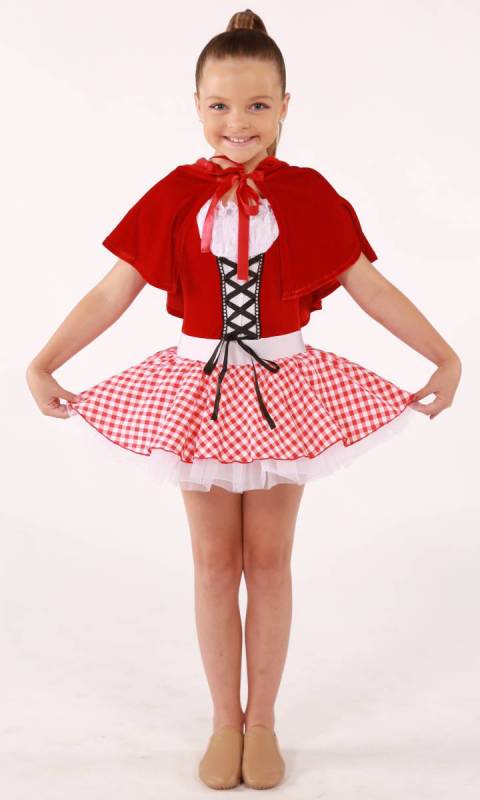 LITTLE RED + Cape Dance Costume