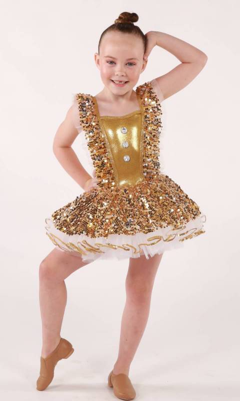 ALL THAT GLITTERS + Hair accessory re ord Dance Costume
