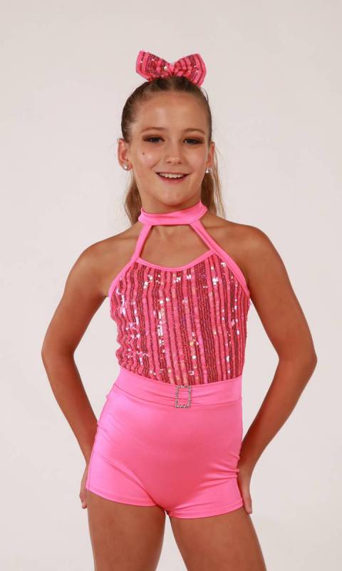 HAPPY - combo 3 in 1 + Hair accessory Dance Costume