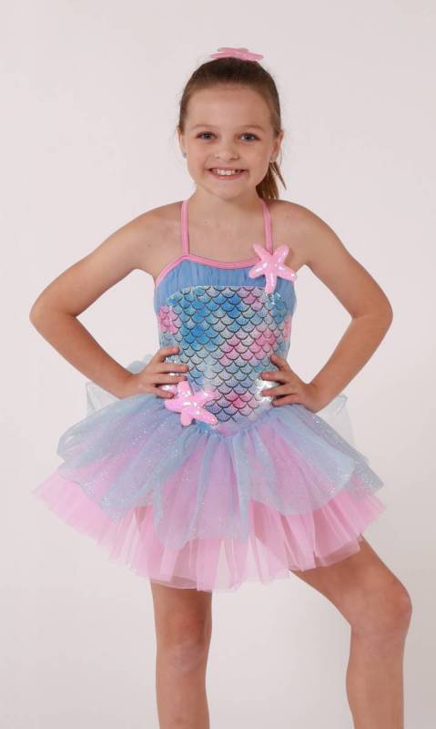 LITTLE MERMAID TUTU - starfish hair access Dance Costume