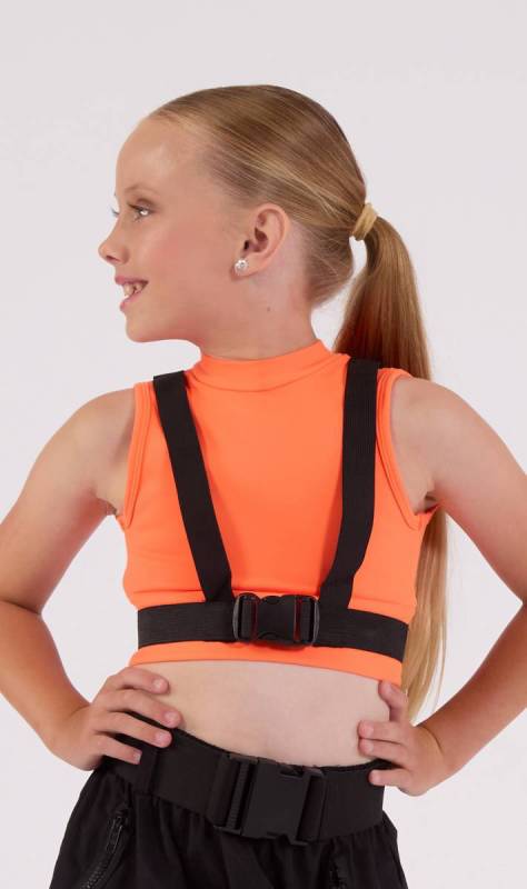 NEON ORANGE & Black