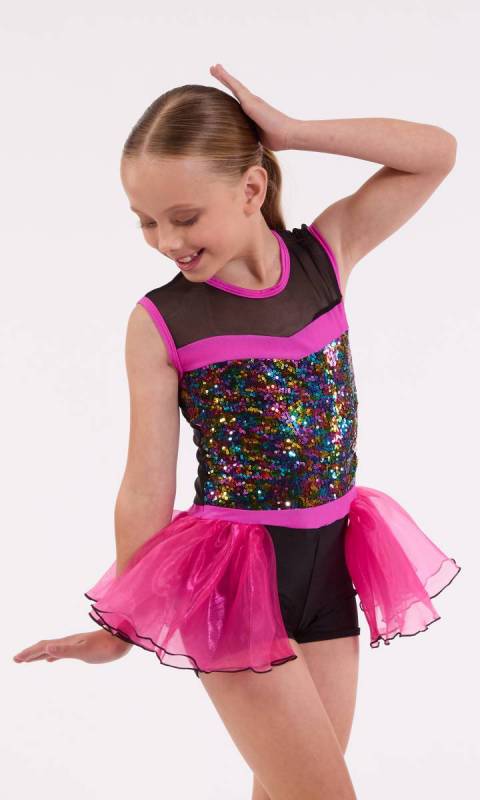 Black and Fuchsia 143