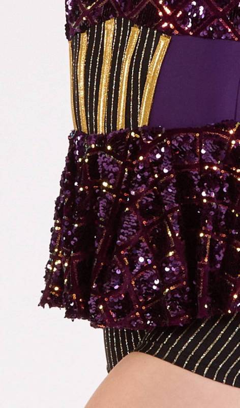 Purple + Black + Gold 