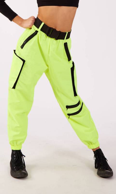Neon Yellow + Black