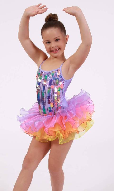 FRUIT TINGLES  - Lilac and orange,yellow,pink 