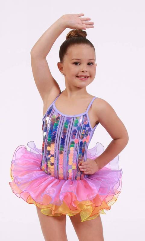 Lilac, orange, yellow, pink